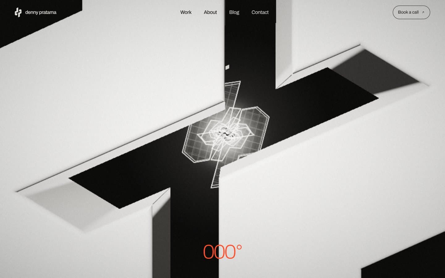 Inside the tunnel: the solid marks part around the slash